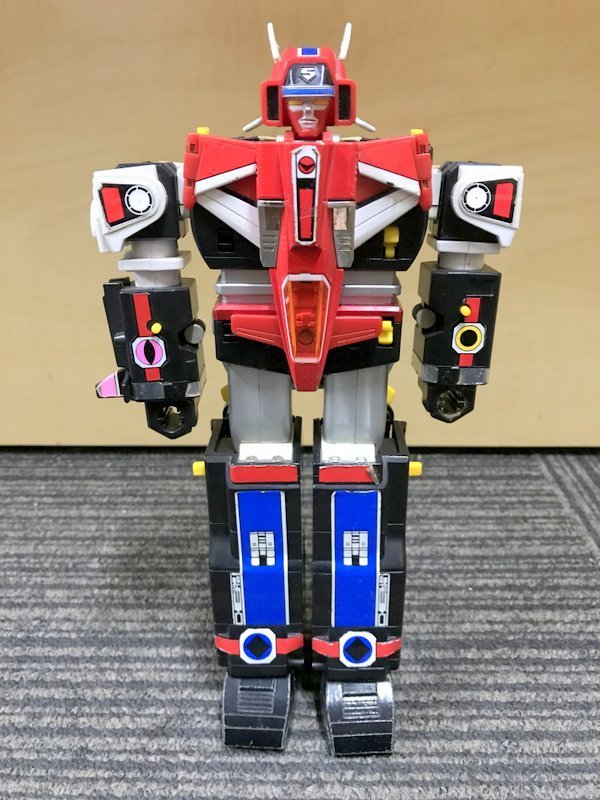 BANDAI 1987 光戦隊マスクマン DX超合金 光速合体 グレートファイブ　S1670