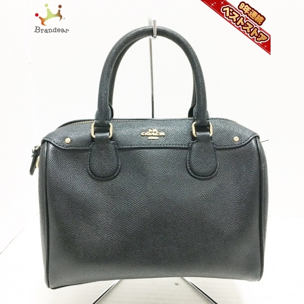 コーチ COACH ハンドバッグ F57521 - レザー 黒 バッグ