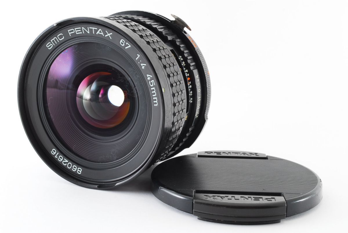 □良品□PENTAX SMC PENTAX 67 45mm F4□Z047 ペンタックス PENTAX 67
