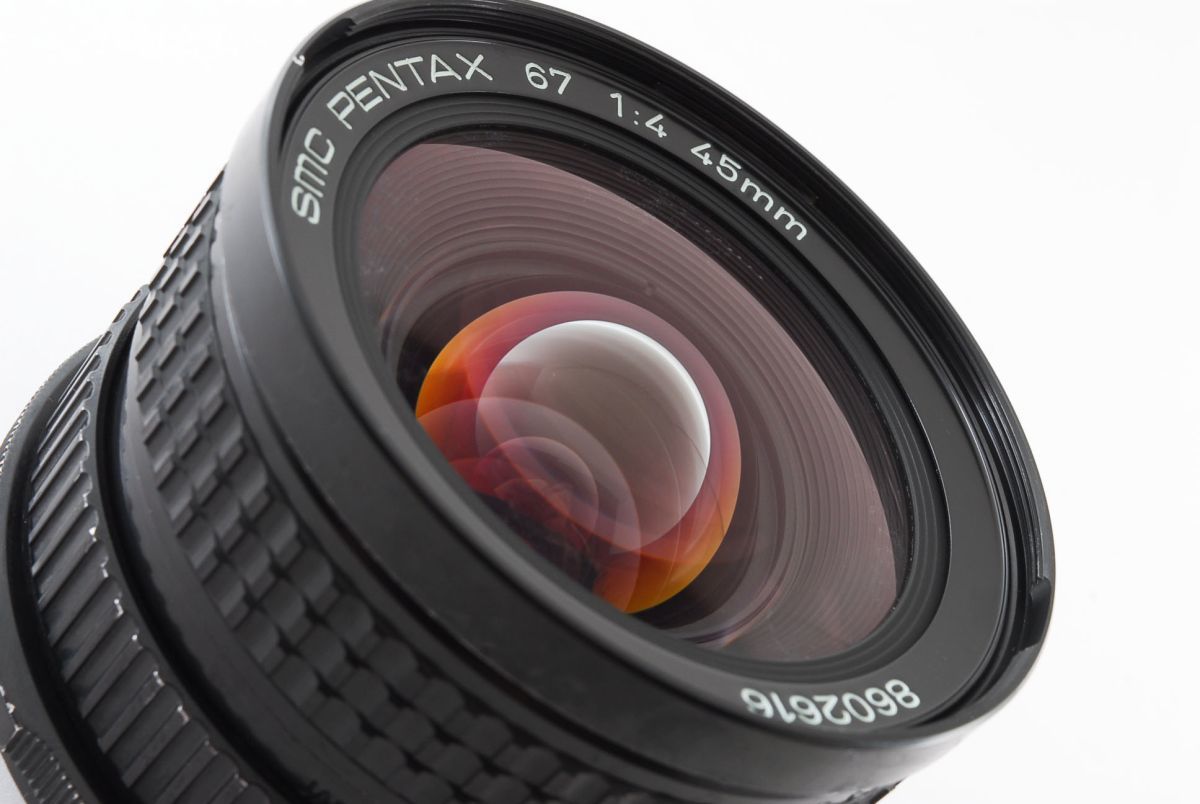 □良品□PENTAX SMC PENTAX 67 45mm F4□Z047 ペンタックス PENTAX 67