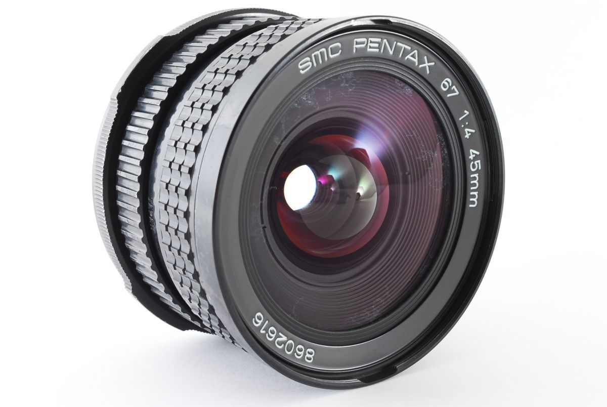 □良品□PENTAX SMC PENTAX 67 45mm F4□Z047 ペンタックス PENTAX 67