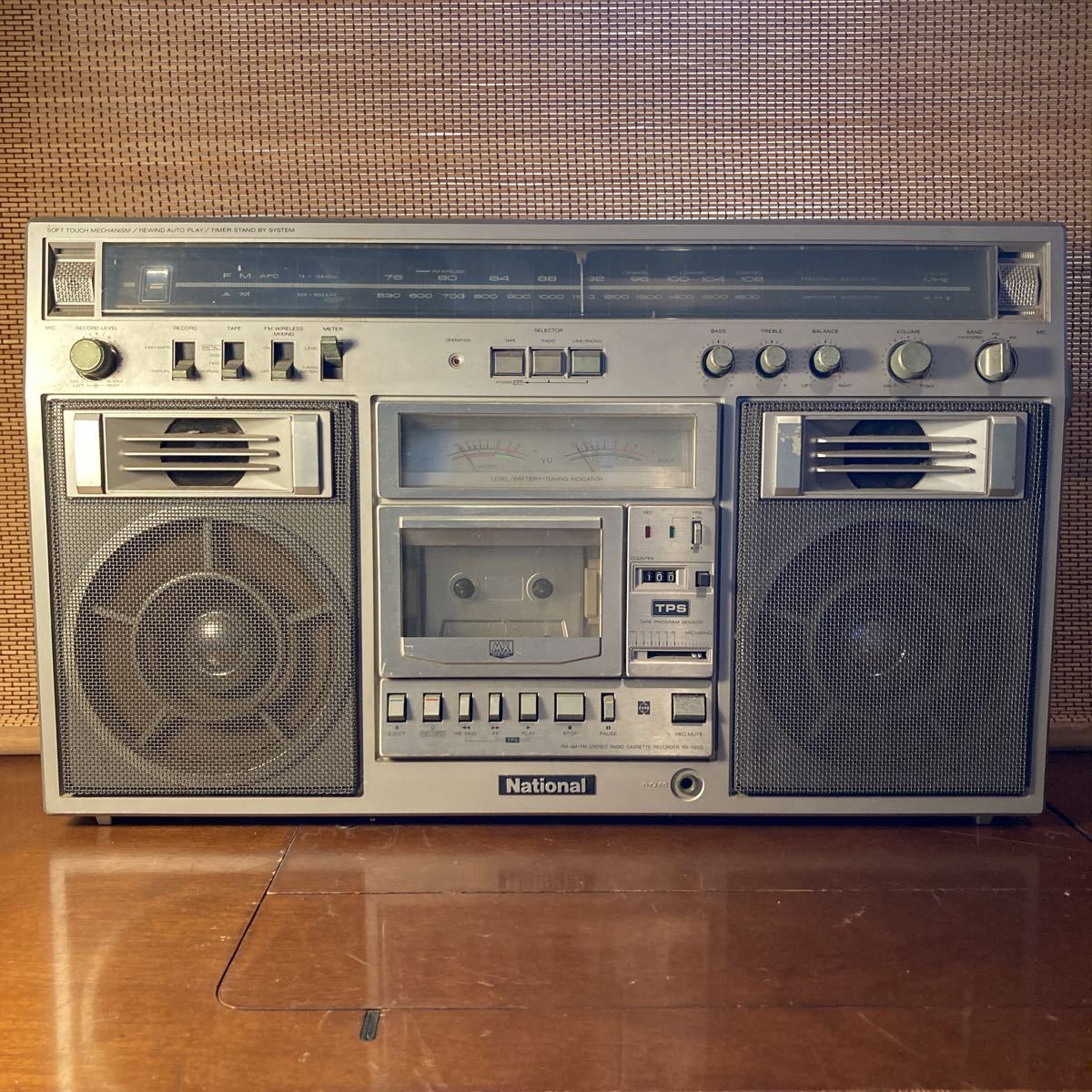 ナショナル　ラジカセ　RX-5600 ☆National ナショナル ラジカセ RX-5600 AM/FM/LINE ☆ - Yahoo