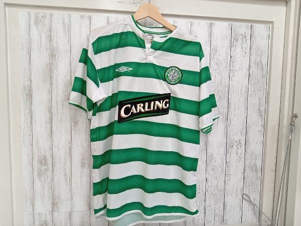 Tシャツ/ロンT UMBRO CELTIC FC/ボーダー/CARLING 半袖Tシャツ
