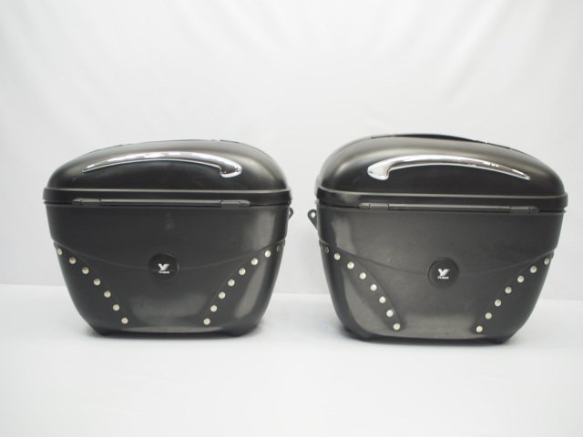 ドラッグスター250ワイズギアY’sGEAR製 パニアケース サイドボックス ステー付き VG02J XVS250 DS250