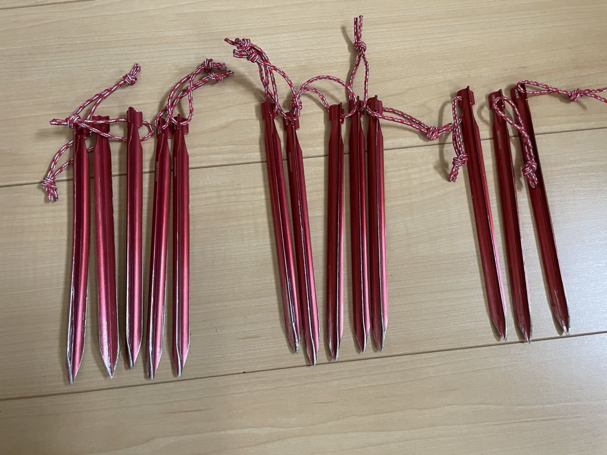 MSR グランドホグ ステイク ペグ 19cm 13本セット