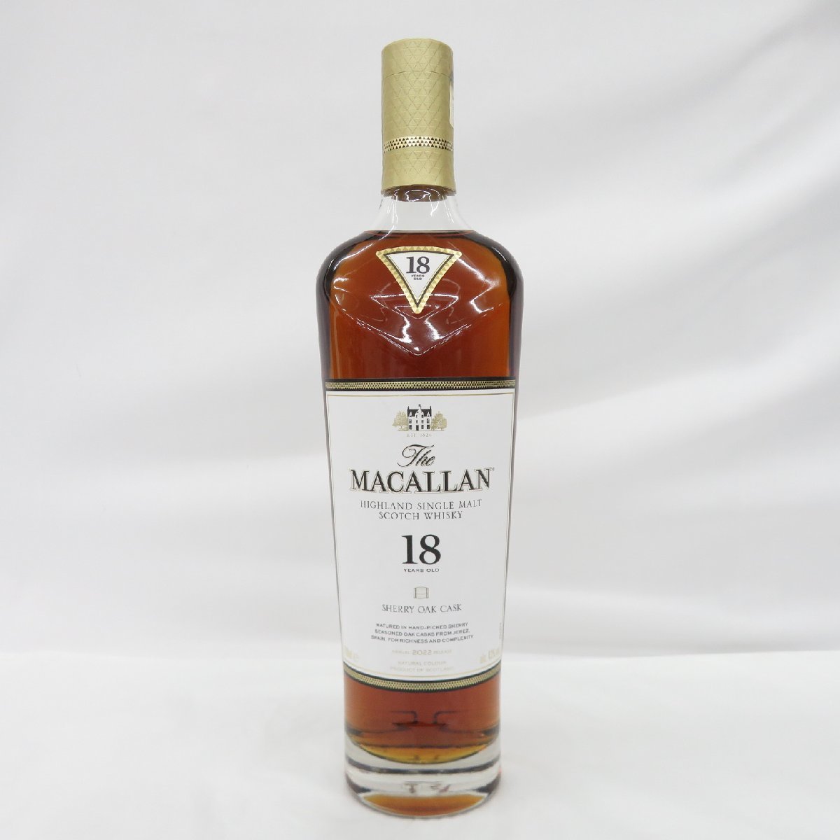 18年 MACALLAN ザ ザ・マッカラン 0 マッカラン 700ml シェリーオーク