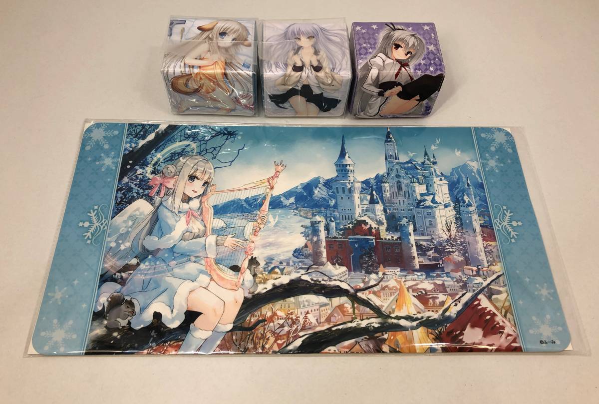 トレカアイテムくじEX アズールレーン Wデッキケース プレイマット