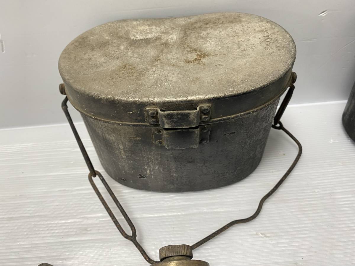 ☆当時物☆水筒 飯盒 まとめ売り 戦中 戦前 戦後 サバゲー 【中古/現状