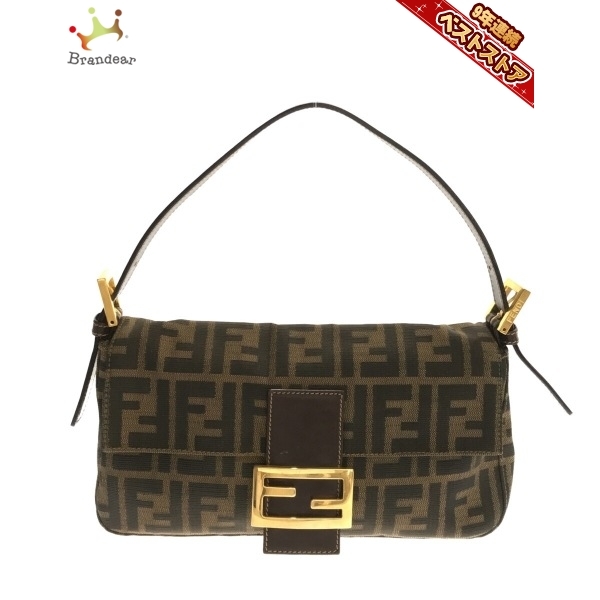 マンマバケット フェンディ FENDI ズッカ柄 ショルダーバッグ 大人気 