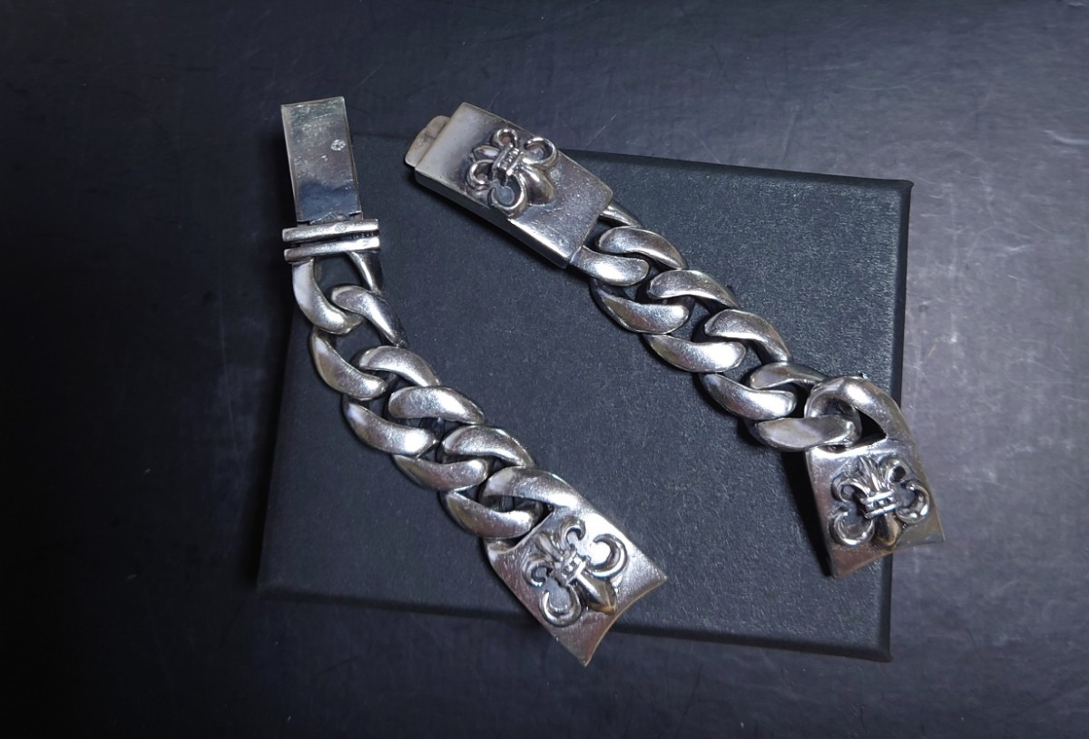 ☆silver 925 ユリ フレア ウォッチ ブレスレット☆ シルバー バングル