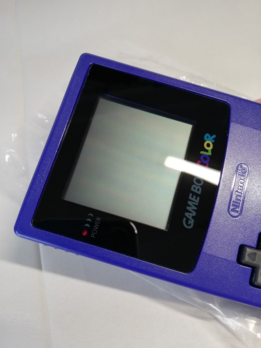 ☆☆ 極美品 任天堂 ゲームボーイカラー パープル 本体 箱説完備 未使用に近い ☆◎