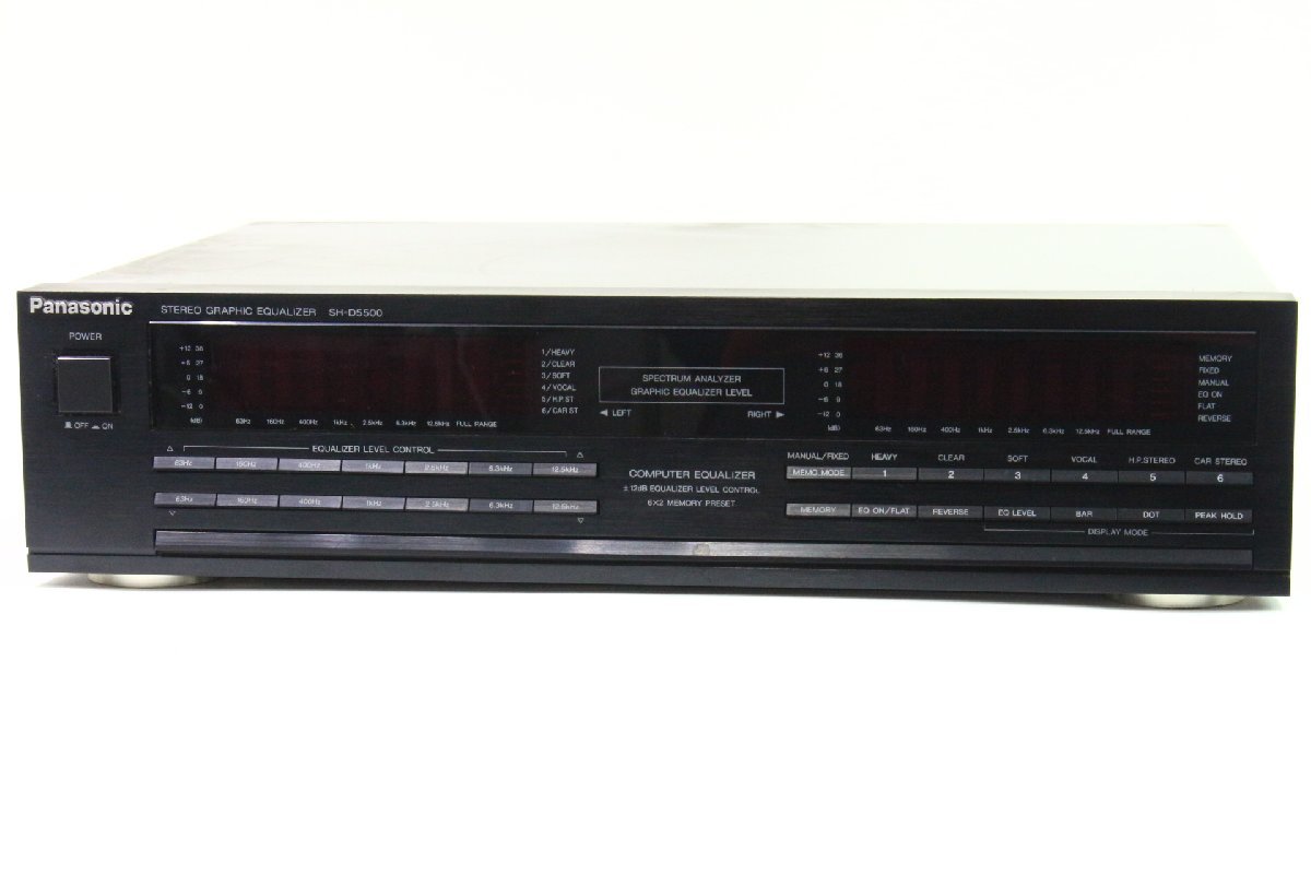 Panasonic/パナソニック 〇 グラフィックイコライザー SH-D5500 #2395