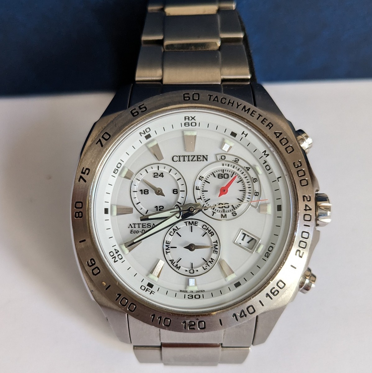 Eco-Drive Citizen Attesa アテッサ シチズン ATTESA CITIZEN Black 