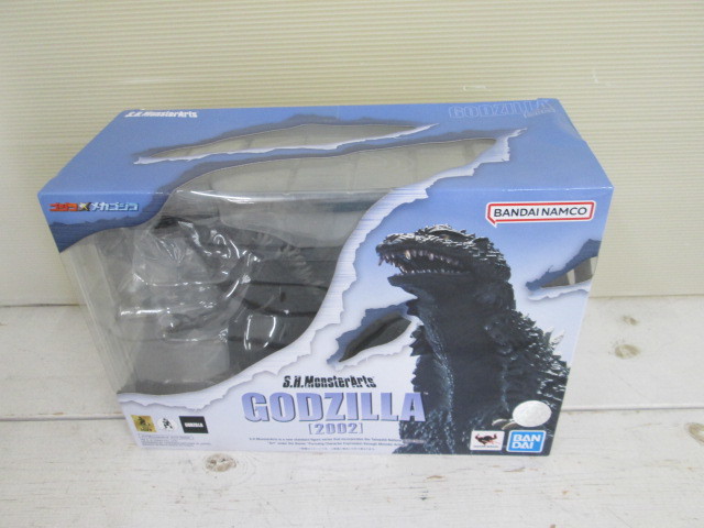 O5407 未開封品 フィギュア S.H.MonsterArts ゴジラ(2002) 再販版 