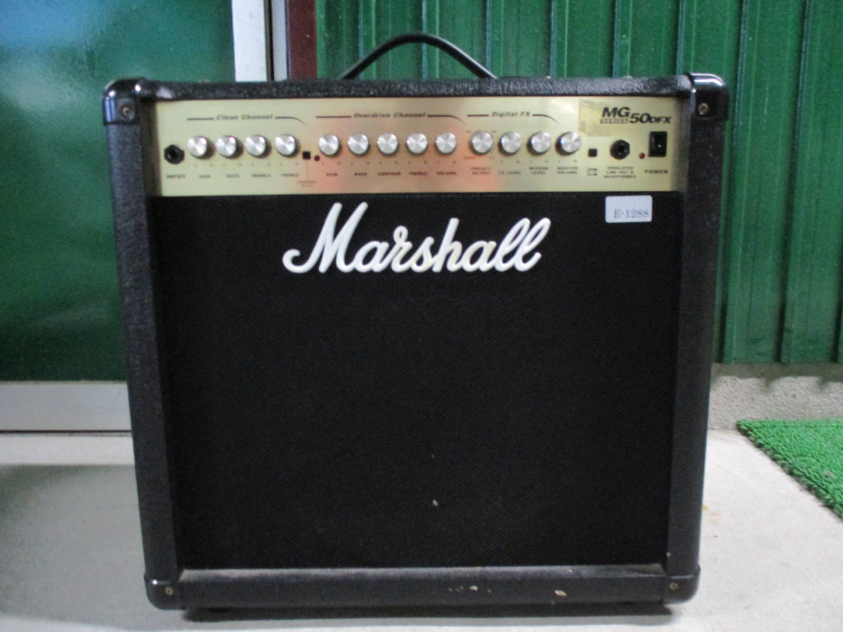 Marshall マーシャル MG50DFX ギターアンプ 通電/音出し確認 管理番号E 