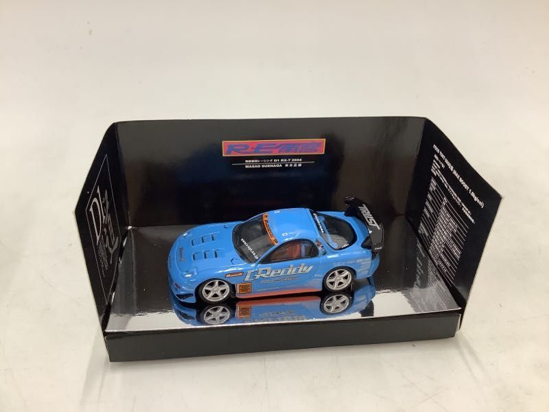 1円〜 ホットワークス 1/64 D1 GRAND PRIX RE雨宮レーシング D1 RX-7 2004