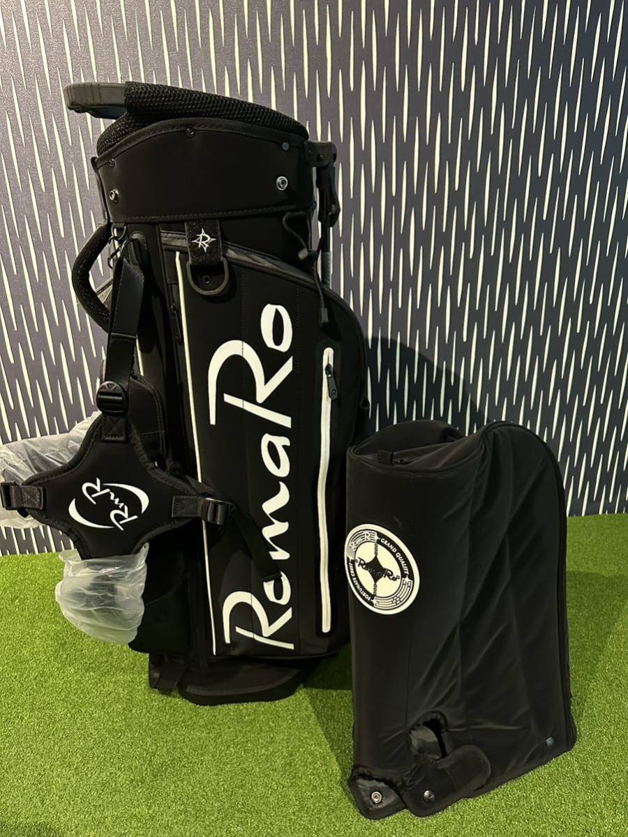 未使用Romaro 3点式スタンド式キャディバッグ プロモデル 8.5型6分割 未使用Romaro 3点式スタンド式キャディバッグ プロモデル 8.5型6分割