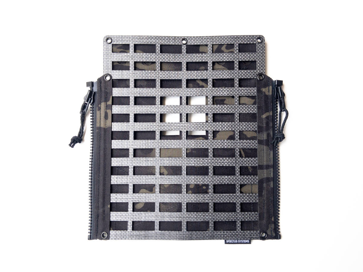 Spiritus Systems LV-119 MOLLE バックパネル マルチカムブラック