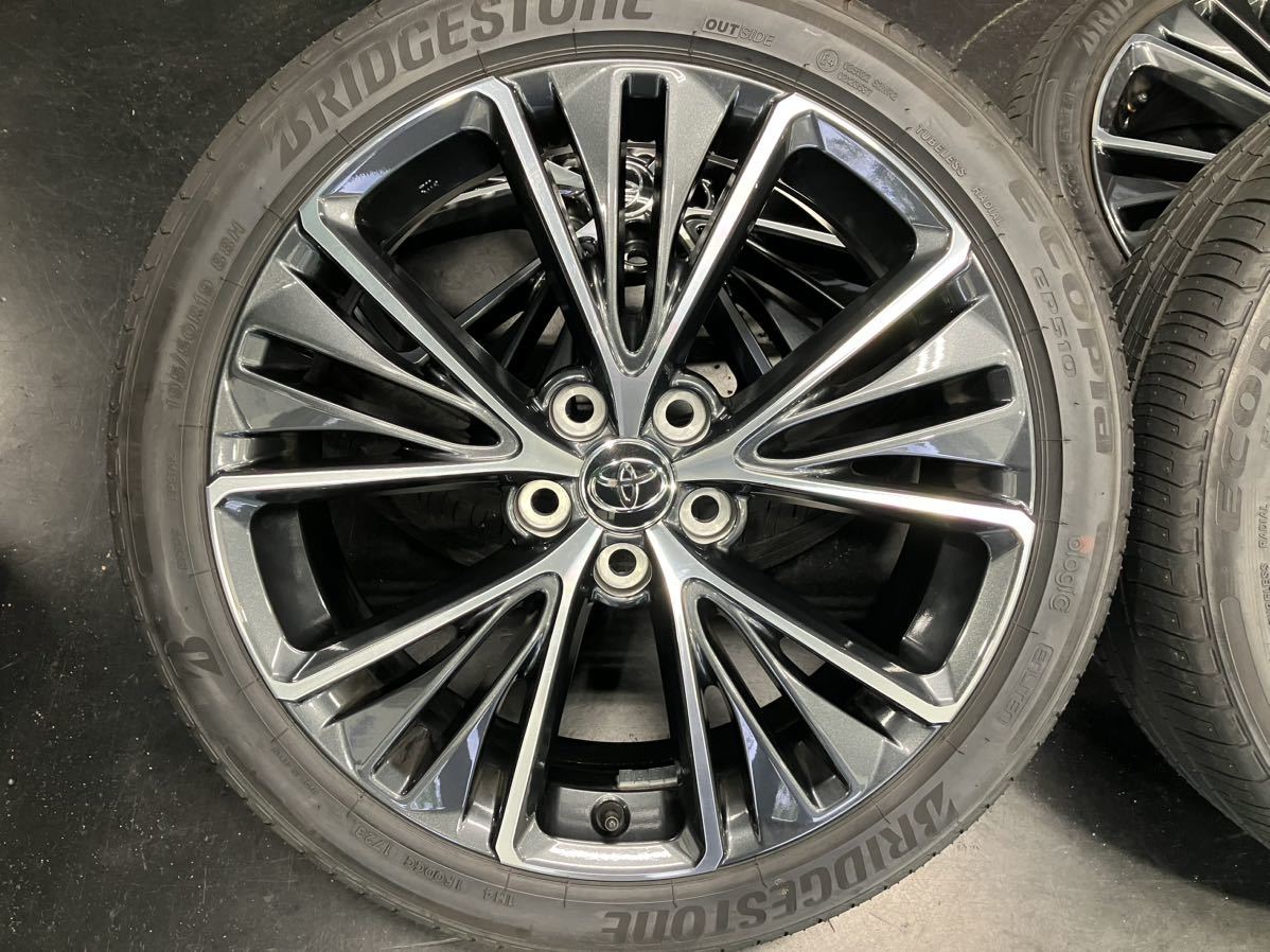 新型60プリウス新車外し純正アルミホイールタイヤセット！ブリヂストン