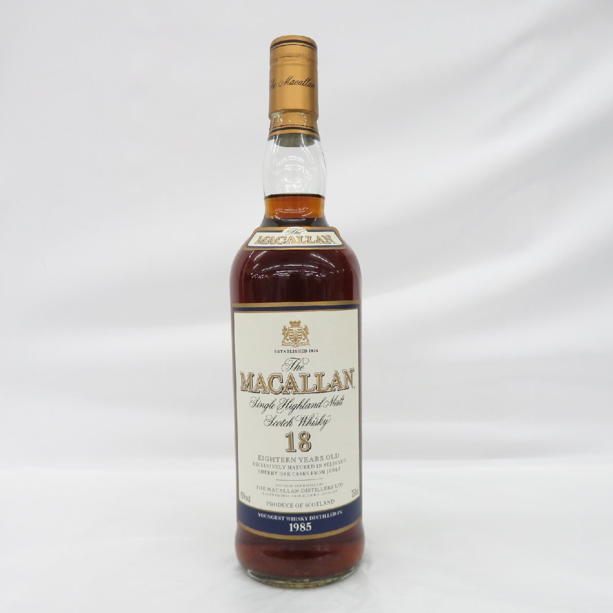 未開栓】The MACALLAN ザ・マッカラン 18年 1985 シェリーオークカスク