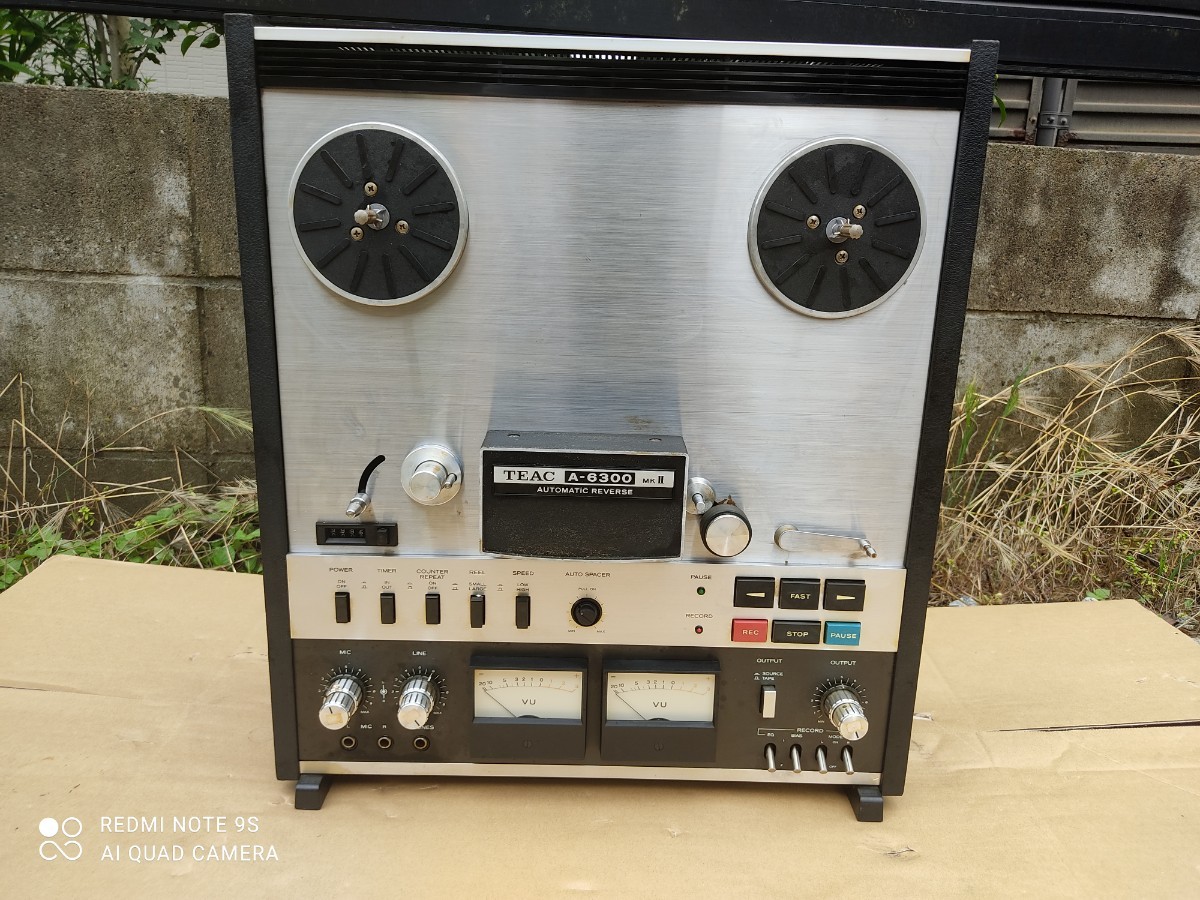 1円スタート TEAC ティアック オープンリールデッキ A-6300 MKII 中古