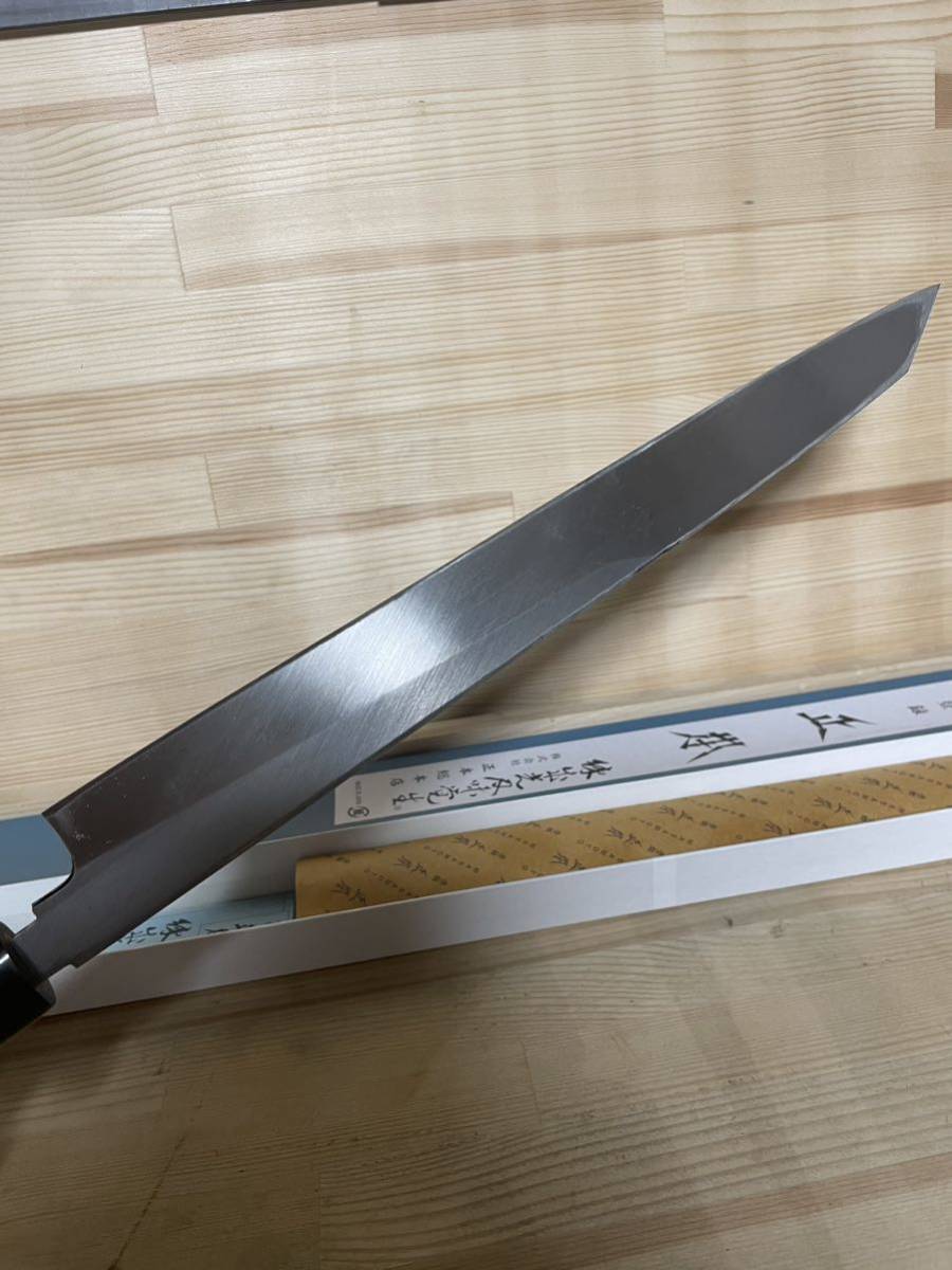 包丁 正本総本店 切付柳刃300mm 未使用品 KS4630(刺身包丁)｜売買され