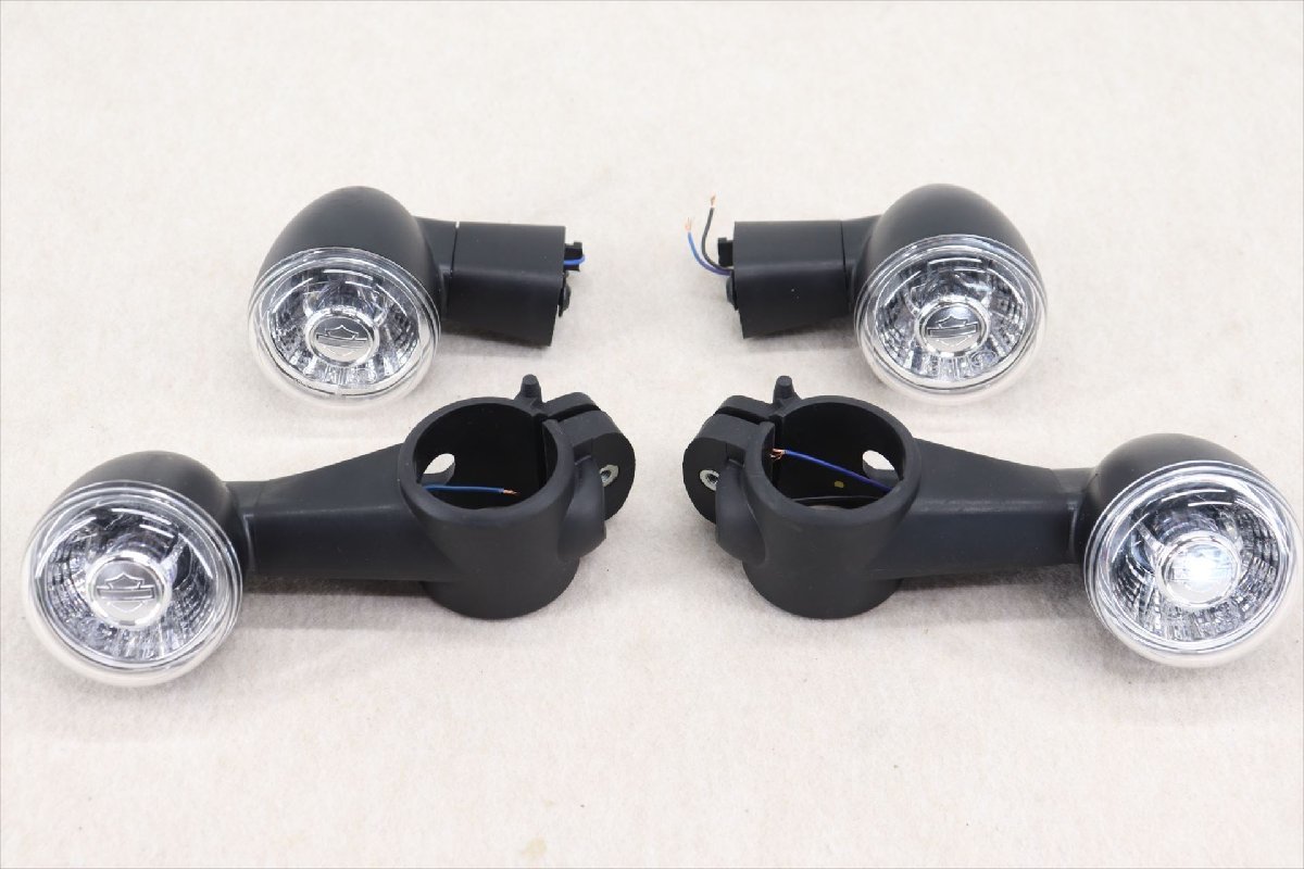 325654　ＲＨ９７５　ナイトスター　純正　ウインカー　ＬＥＤ　クリアレンズ　４個セット　前後