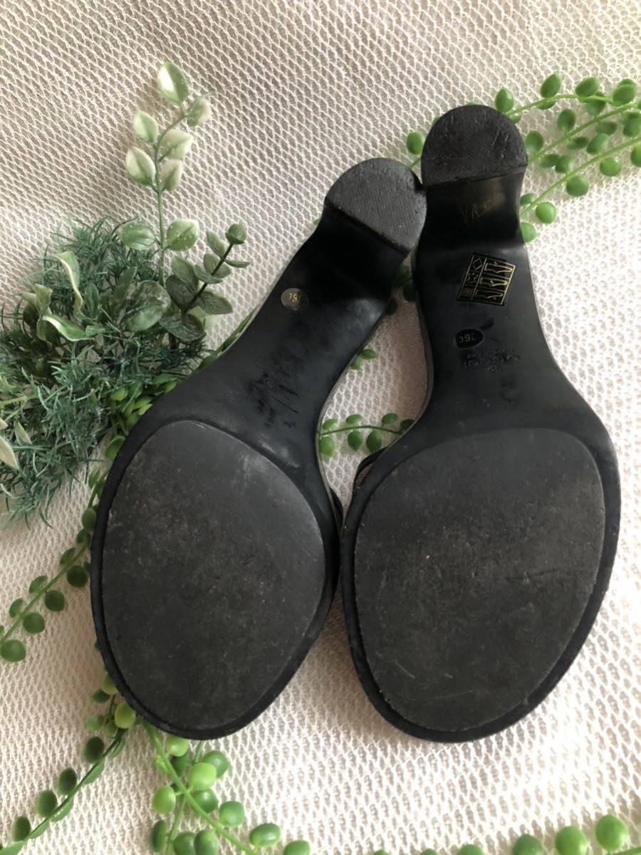 越後水草】◇GUCCI◇グッチ◇GG柄 キャンバス◇チャンキーヒール