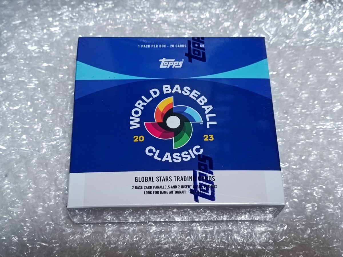 シュリンク付 2023 Toppsワールドベースボールクラシック 1box 【公式 