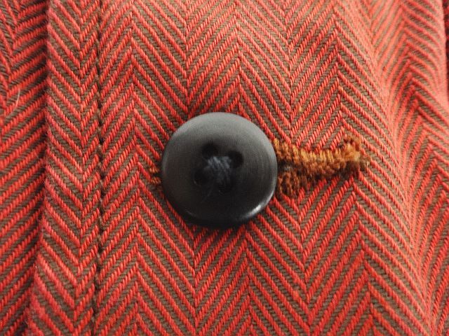 キャピタル パンベスト ウールブラウンヘリンボーン サイズ1 Mサイズ