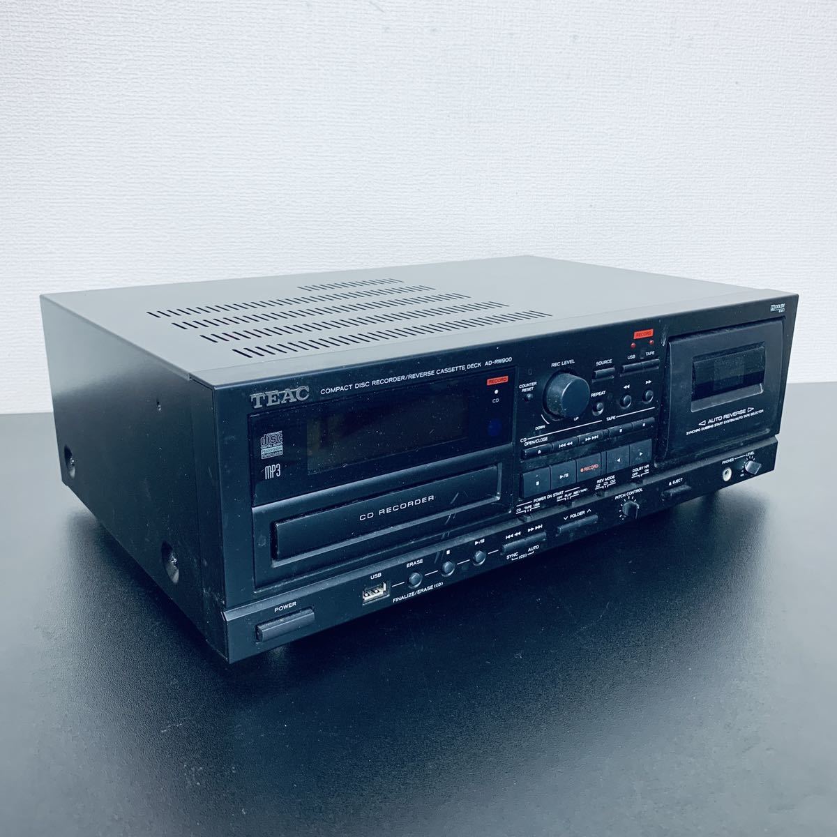 TEAC AD-RW900 CD/カセットレコーダー ブラック ティアックの入札履歴