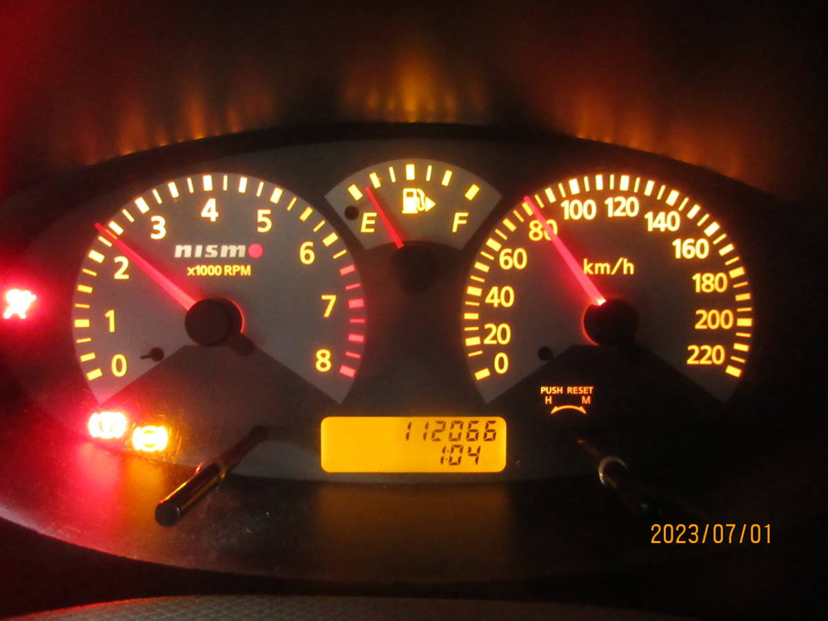 マーチ k12/BK12 ニスモ nismo 220km フルスケール スピードメーター 
