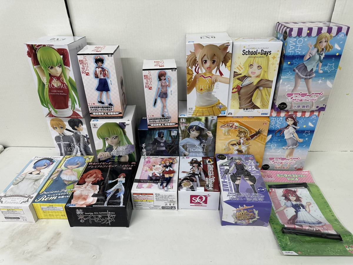 C064HT1247★美少年系 艦これ ラブライブ リゼロ EXQ 等 まとめ売り ☆ジャンク品☆
