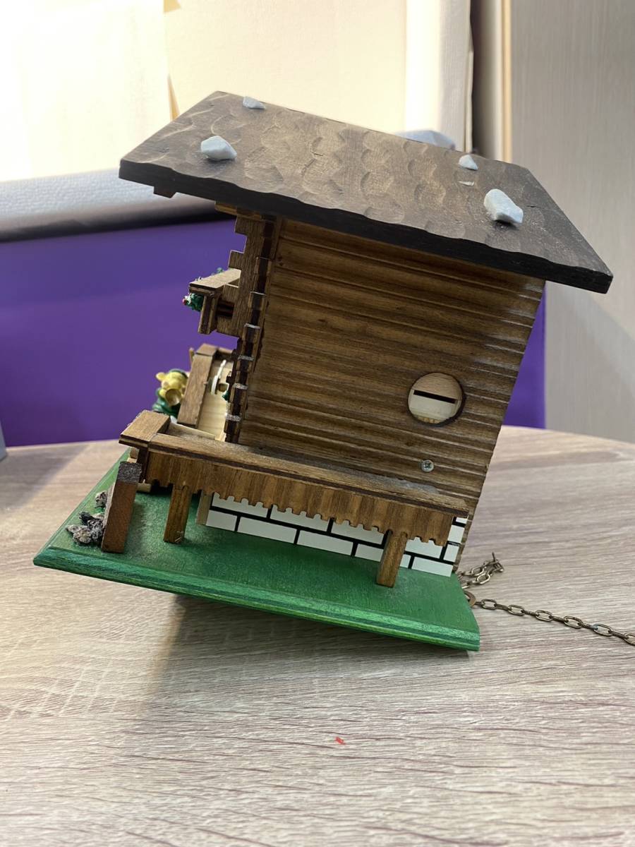 285 ☆一円スタート☆【動作未確認】ハト時計 鳩時計 Romance からくり