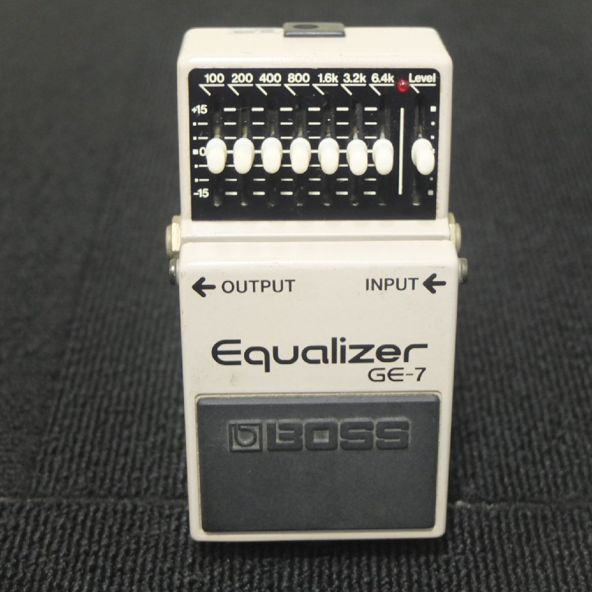 動作良品 BOSS GE-7 Equalizer イコライザー エフェクター BOSS イコライザーGE-7 Equalizer現品画像（新品） BOSS GE-7 イコライザーエフェクター