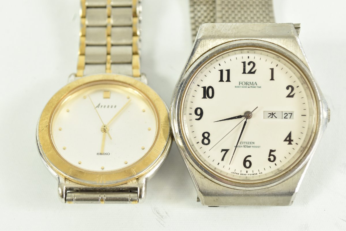 ▽ジャンク品 腕時計 13点まとめて SEIKO/CITIZEN/CASIO 等 セイコー