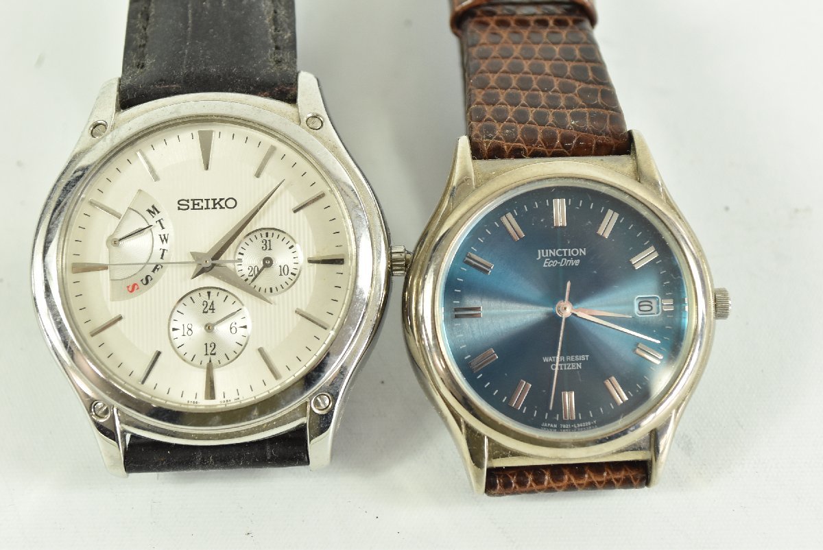 ▽ジャンク品 腕時計 13点まとめて SEIKO/CITIZEN/CASIO 等 セイコー