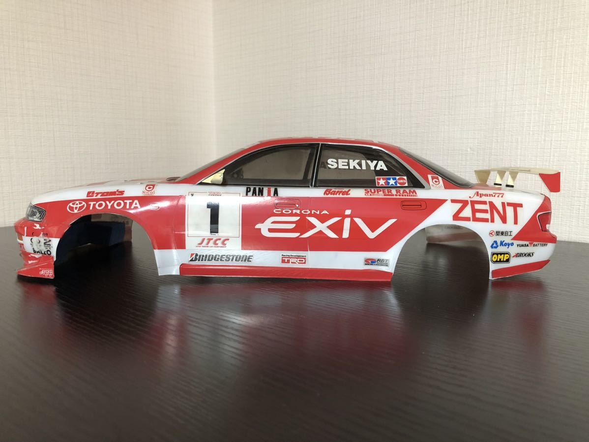 タミヤ 1/10 ラジコン用ボディ トヨタ トムス エクシヴ JTCC TOYOTA 