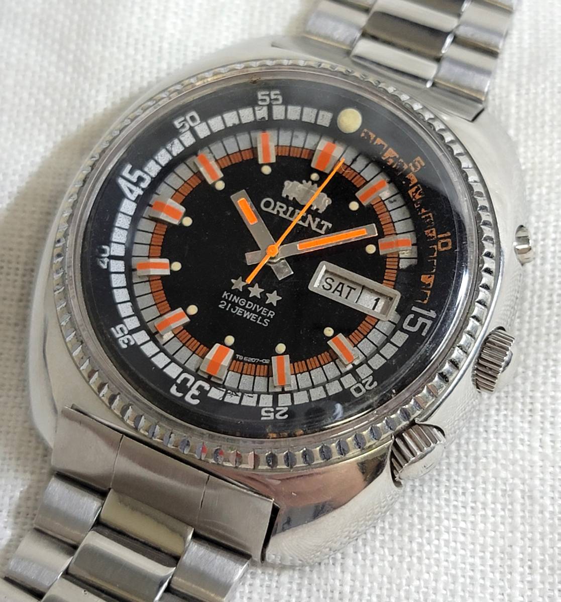 ☆【ジャンク品】ORIENT/オリエント キングダイバー 100 Y489601-60  