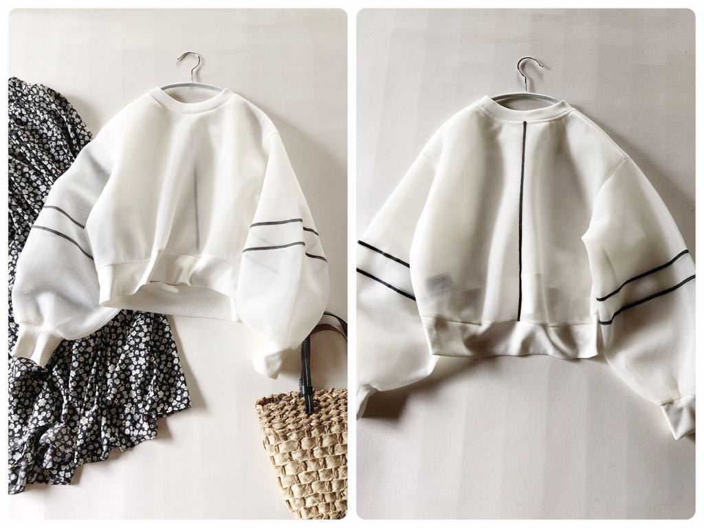 アダムエロペ ADAM ET ROPE 大人可愛いゆったりシアープルオーバー♪