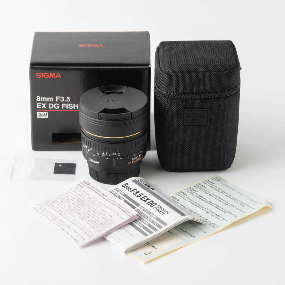 8mm EX DG DSLR U.S Full-Frame SIGMA 8mm f3.5 ex dg circular