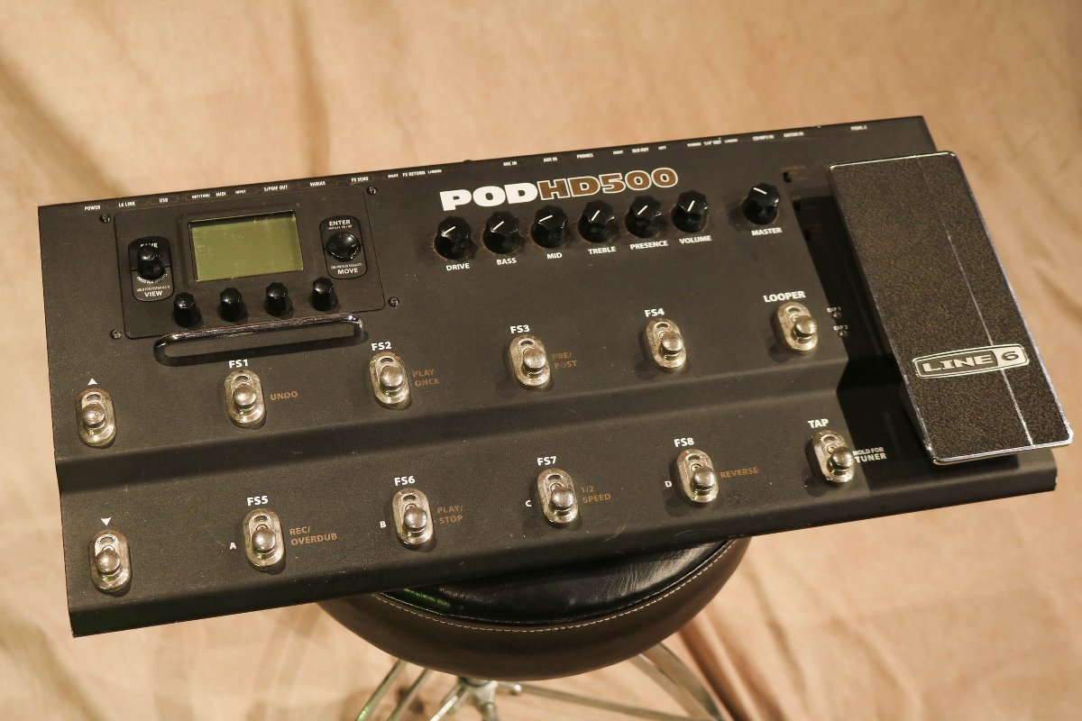 LINE 6 POD HD500 ライン6 マルチエフェクター ポッド エレキギター用