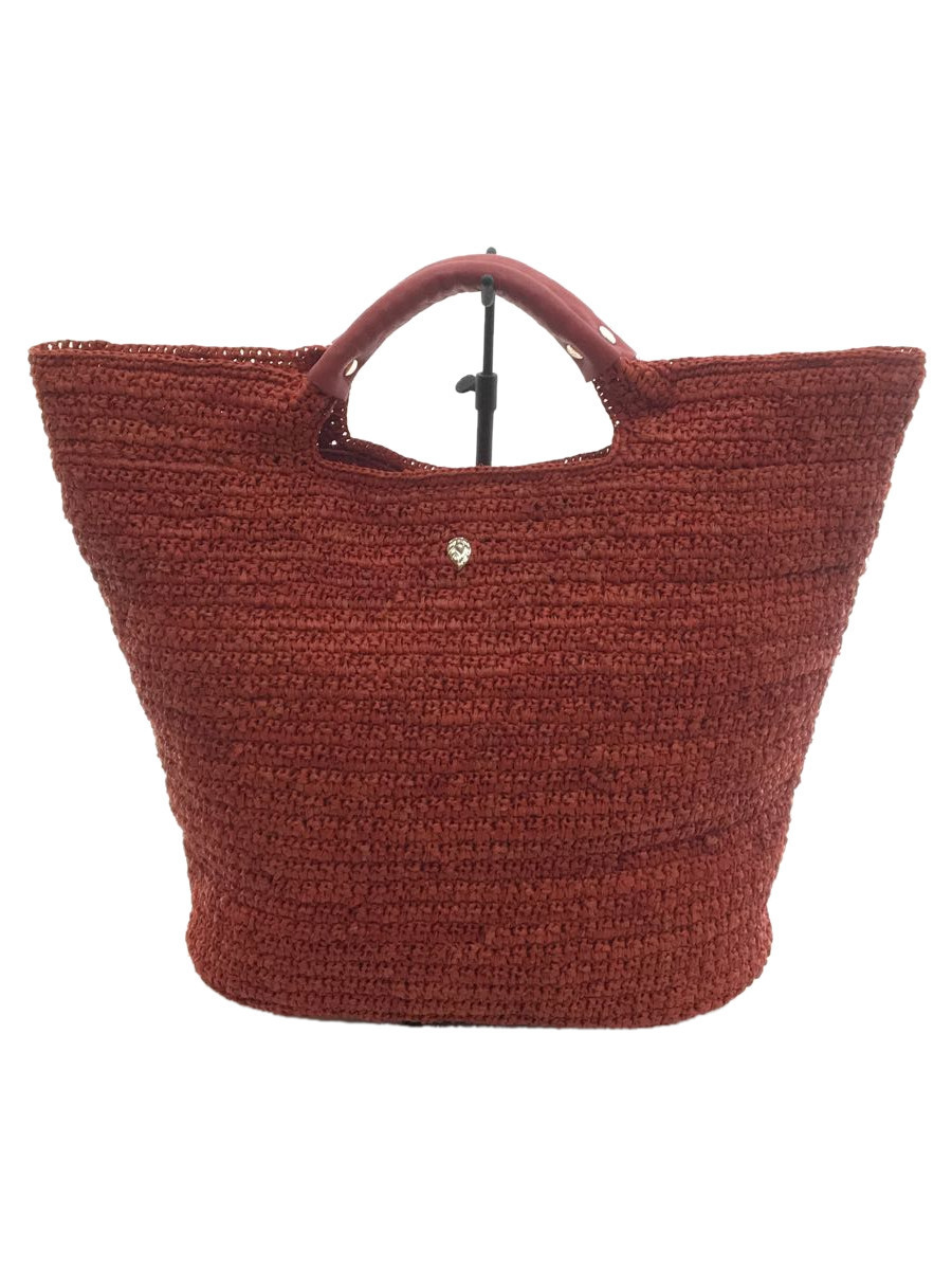 Helen Kaminski◆カゴバッグ/レザーハンドル/ORN