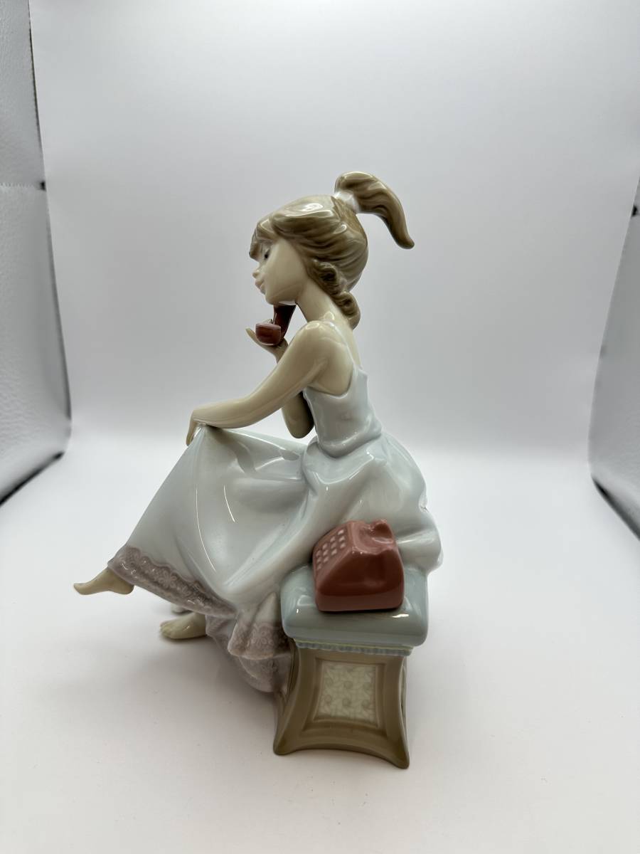 リヤドロ 大事な リヤドロ フィギュリン 大事な花かご 展示保管品 LLADRO