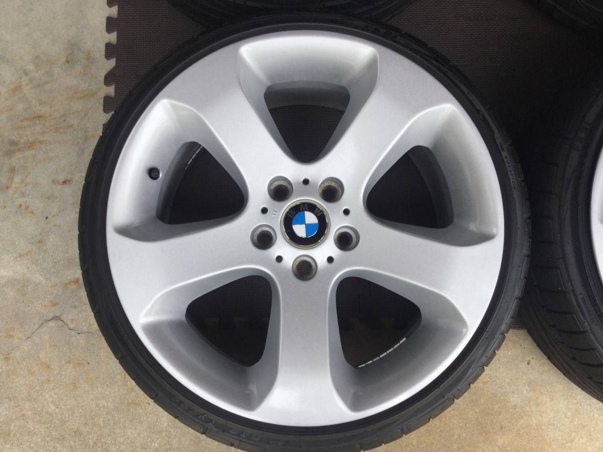 BMW純正X5(BORBET)120-5H 9J 10J 流用 コンケイブ 逆反り スタンス