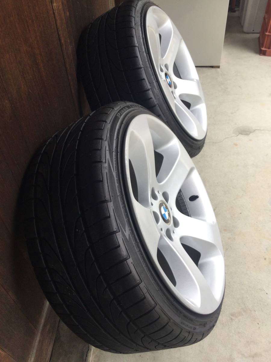 BMW純正X5(BORBET)120-5H 9J 10J 流用 コンケイブ 逆反り スタンス