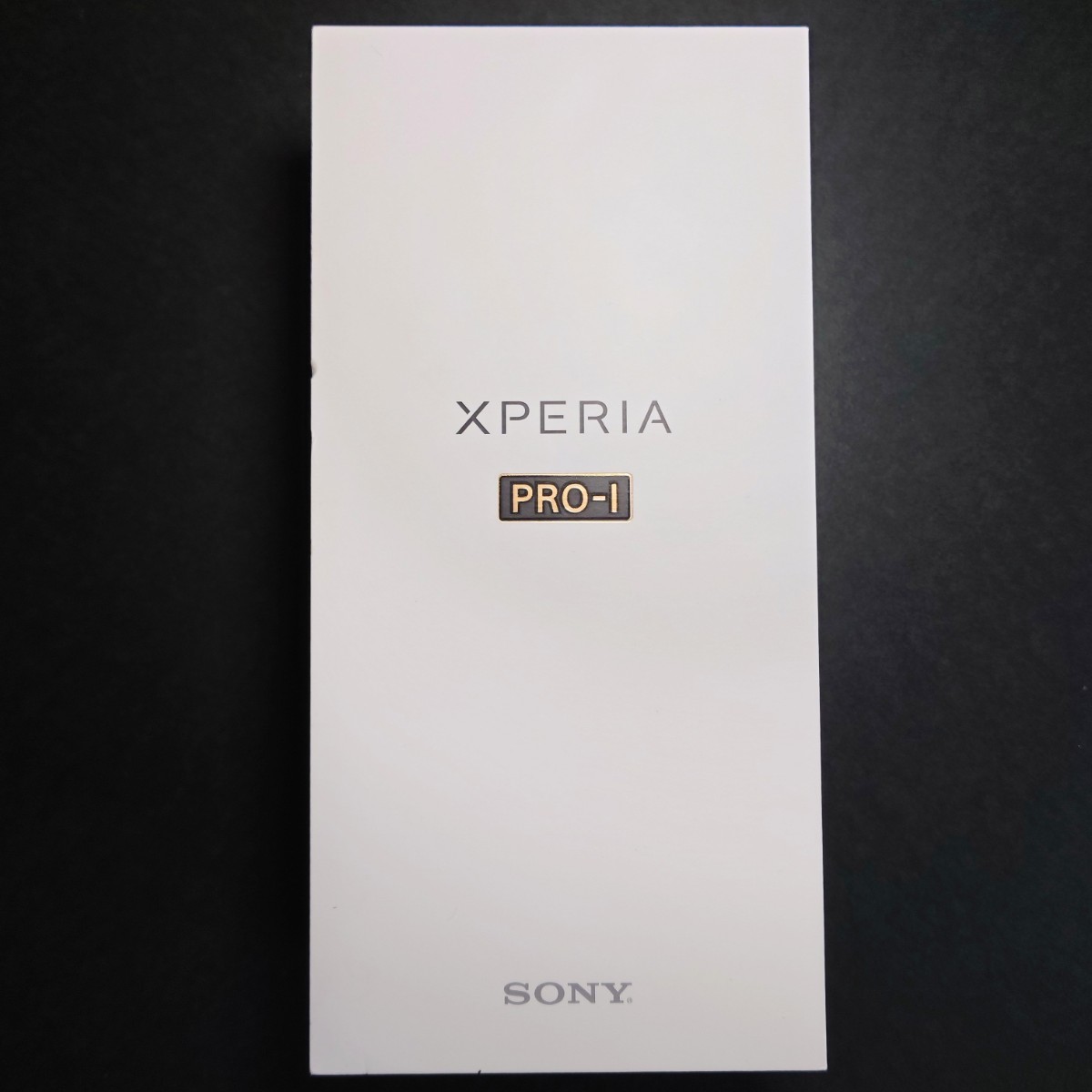 極美品・メーカー保証】 SONY XPERIA PRO-I フロストブラック XQ-BE42 