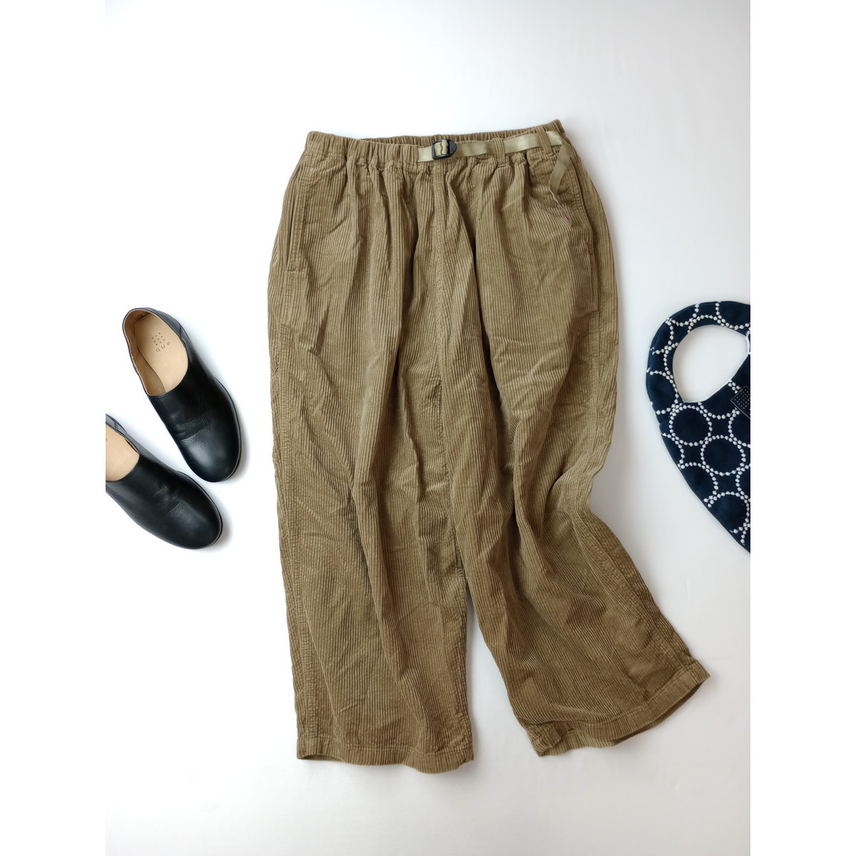 GRAMICCI グラミチ コーデュロイ ワイド パンツ ベージュ 系