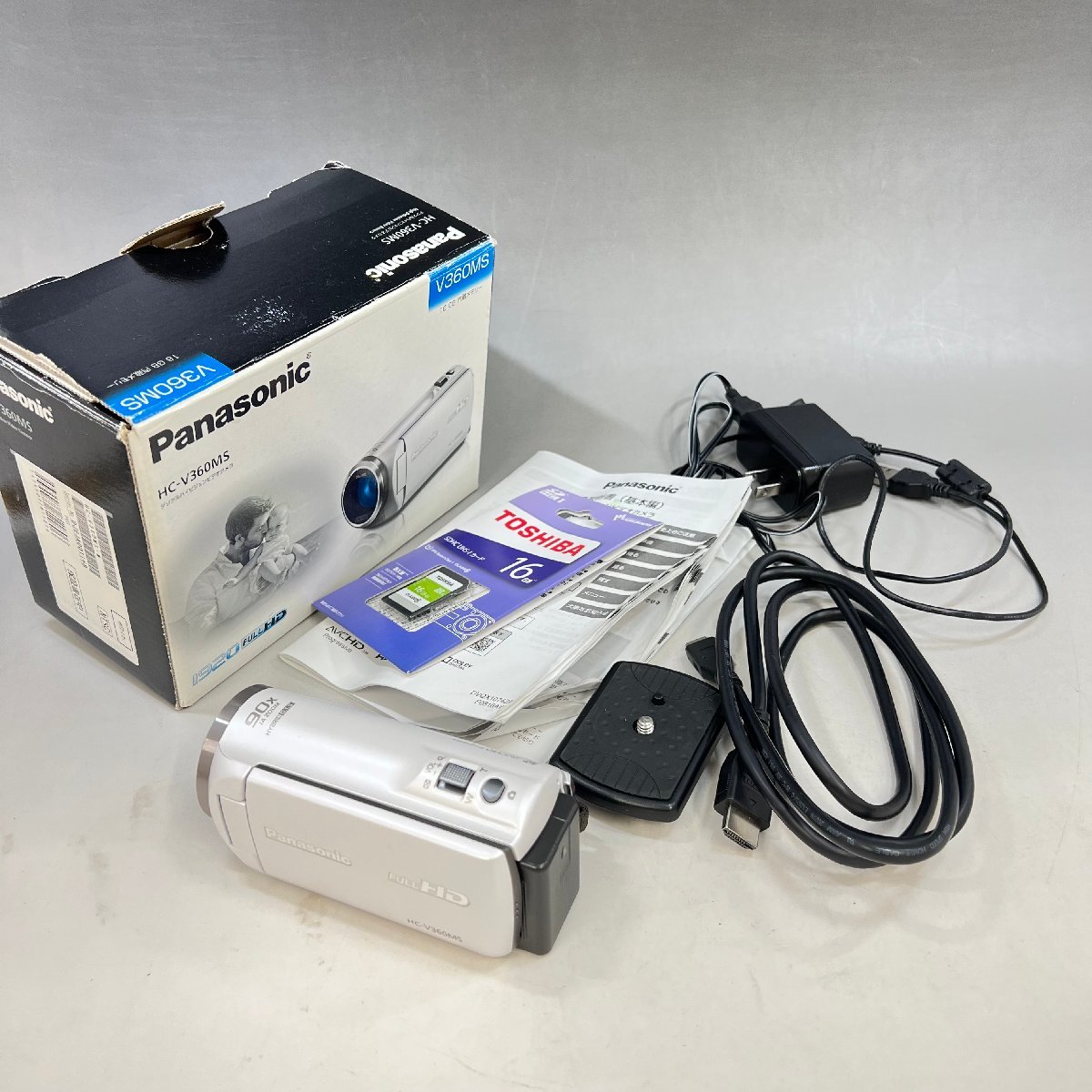 HC-V360Mホワイト HC-V360M 概要 - デジタルハイビジョンビデオカメラ