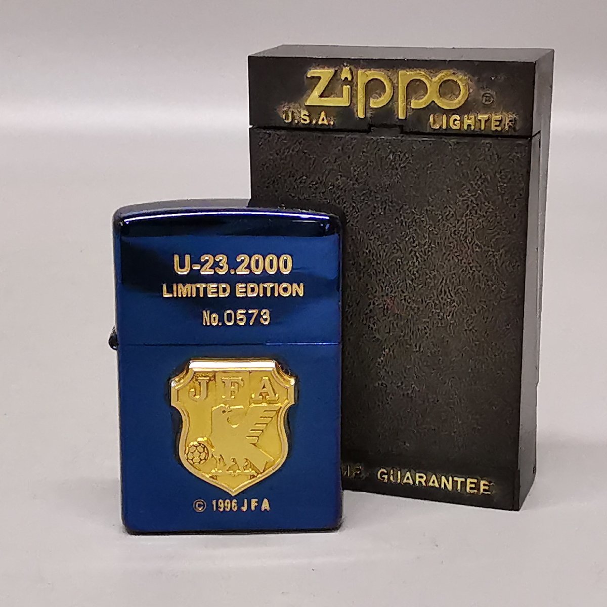 ZIPPO ジッポー U-23 2000 Limited Edition No.0573 JFA 2000年製  